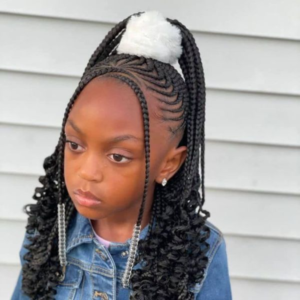 Kids-Braid-Ponytail-with-curls