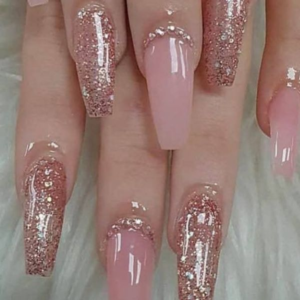 glitter-long-nail