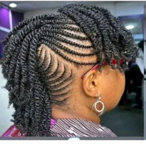 kinky-hairstyle-for-women-and-children