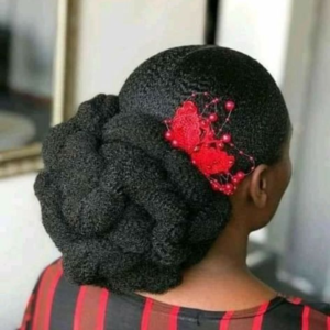 kinky-bridal-hair-style