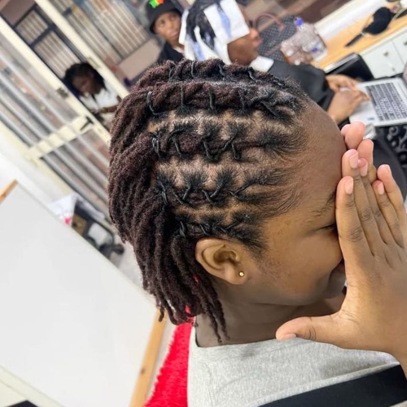 braided-short-loc-styles