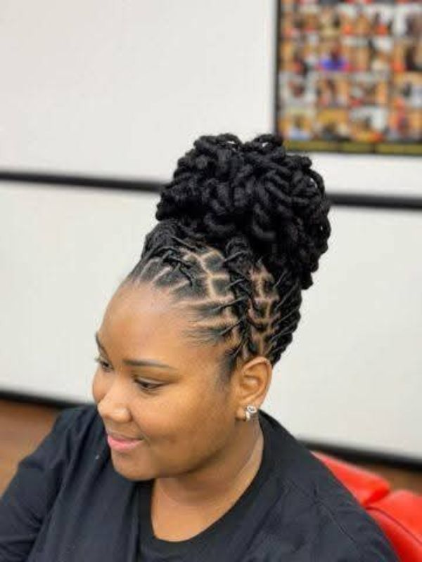 dreadlock-updo