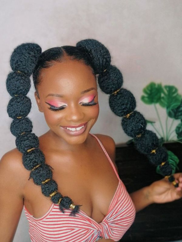 bubble-braids-beach-hairstyles-for-women