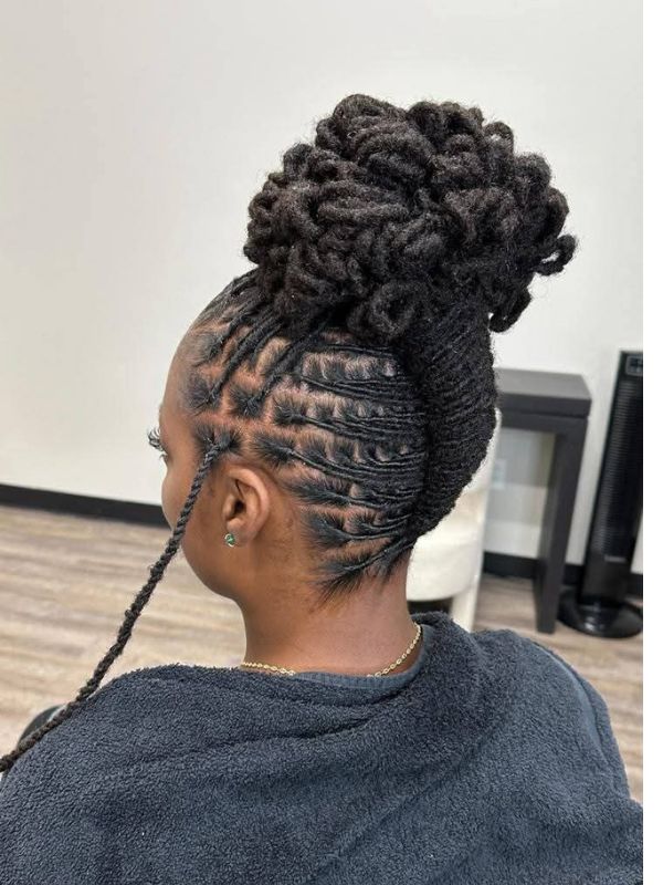 high-bun