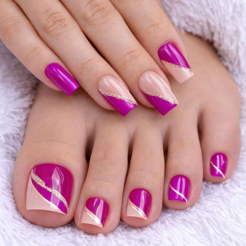 short-confin-back-to-school-nail-designs