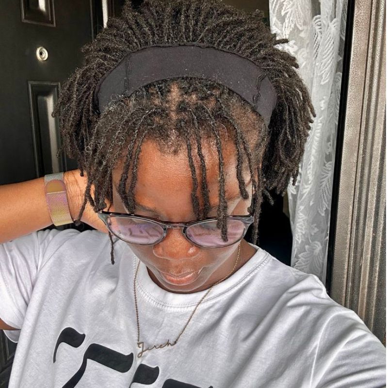 head-band-short-locs-haairstyles