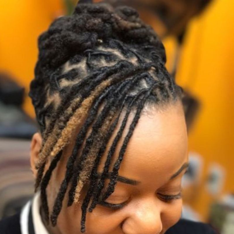 short-locs-styles