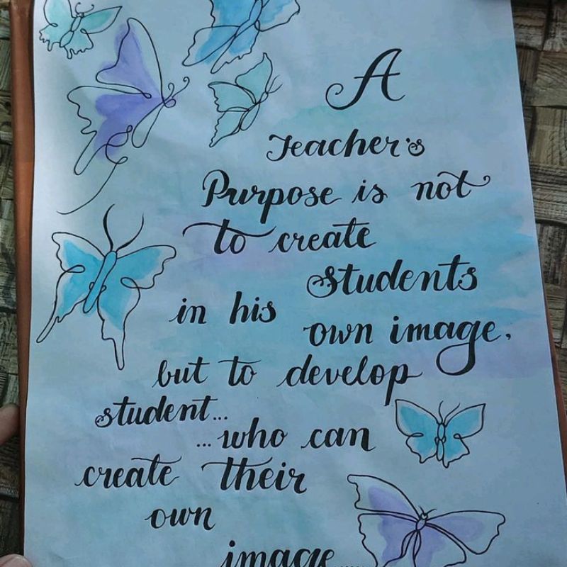 hand-written-quotes-card