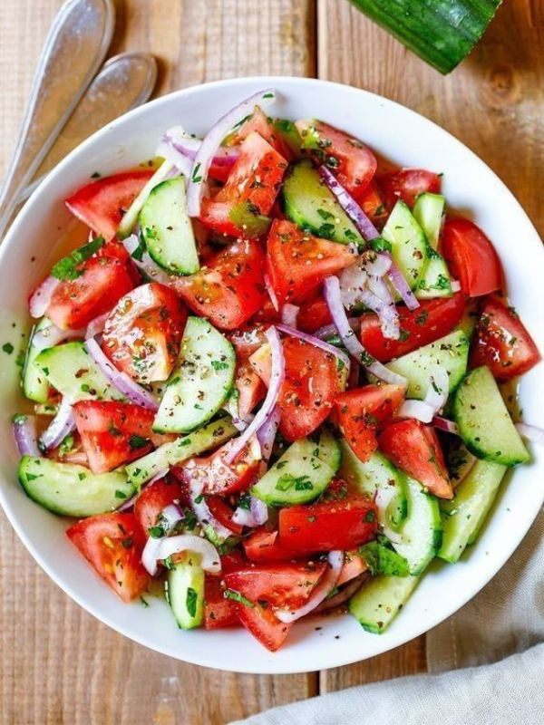 Cucumber-tomato-salad 