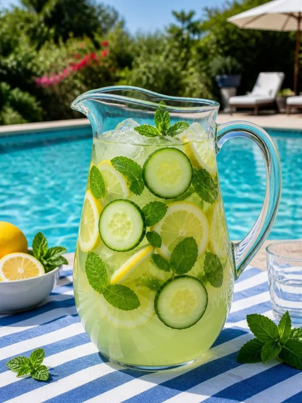 Cucumber-mint-drink