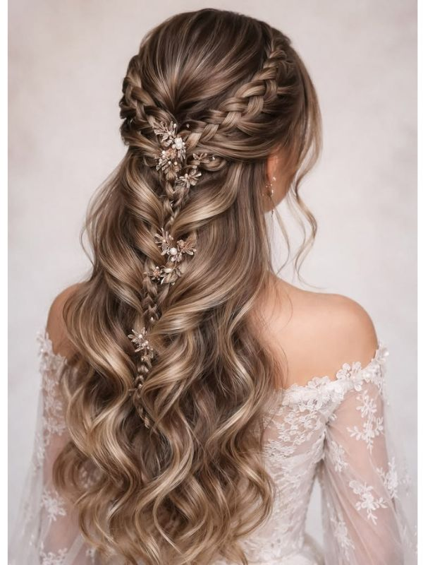 Half-up-braided-wedding-hairstyles 