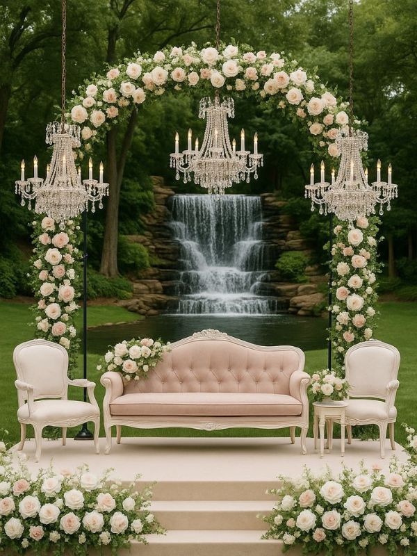 Crystal-wedding-Arch