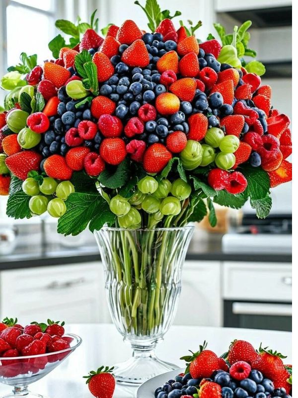 garden-theme-fruit-platter-ideas