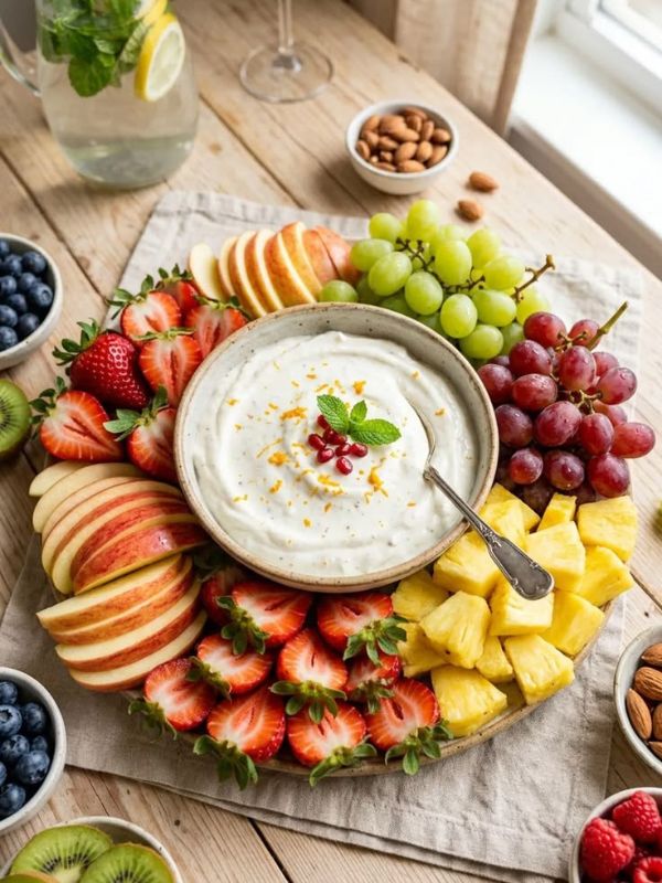 yoghurt-fruit-platter-idea
