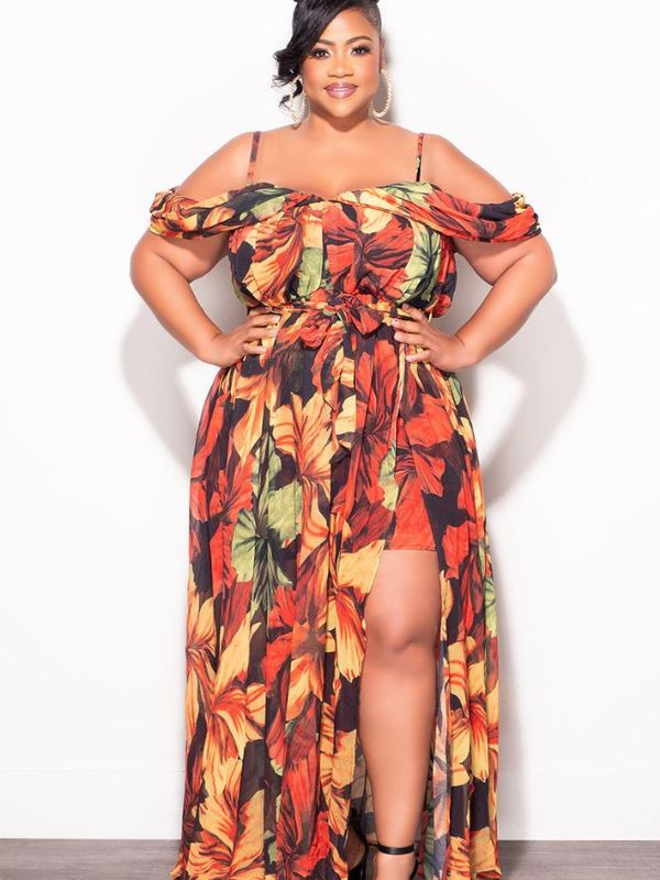 Off-shoulde-beach-dress-for-curvy-adies