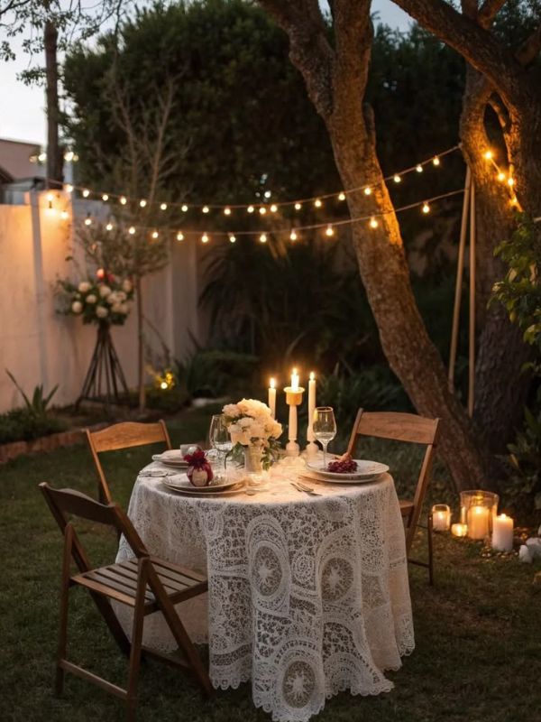 Backyard-dinner-date-for-anniversary-celebration