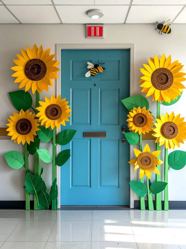 Sunflower-summer-classroom-decor 