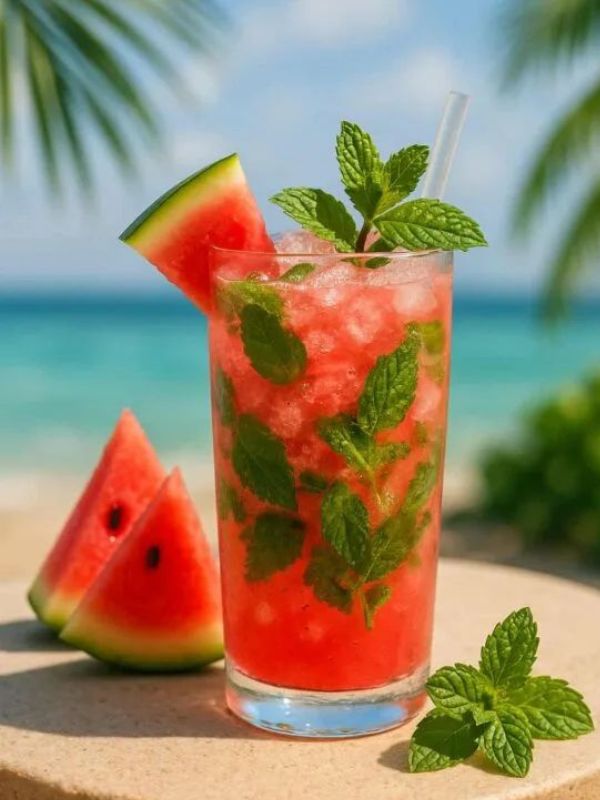 Watermelon-moctail