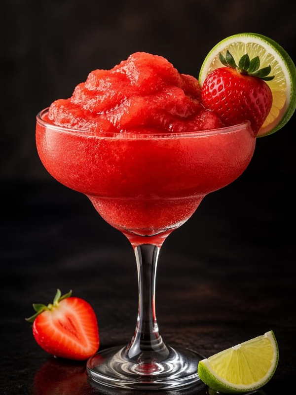 Frozen-strawberry-slush
