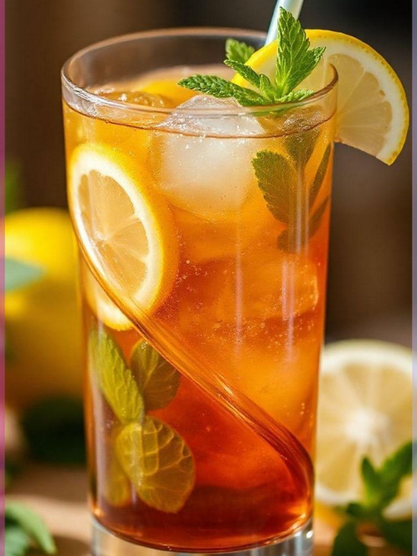 Lemon-mint-tea-summer-drink