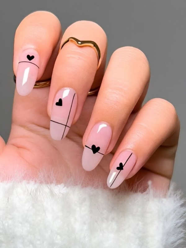 Back -to-school-nails-for-high-school-girls