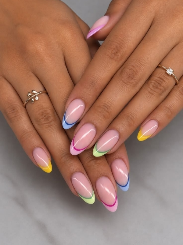 Pastel-rainbow-school-nails