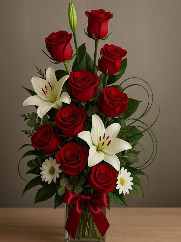 artificial-flower-wedding-table-decor
