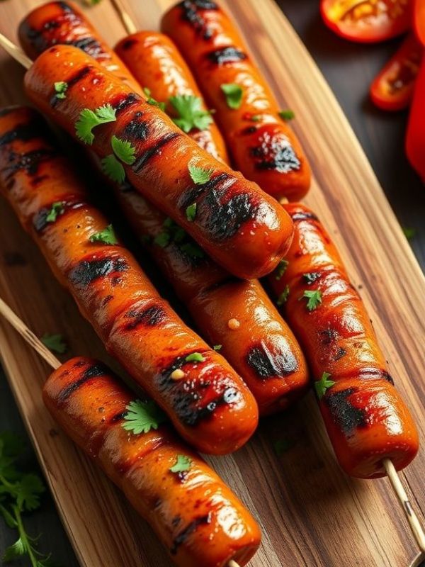 Grilled-hot-dogs