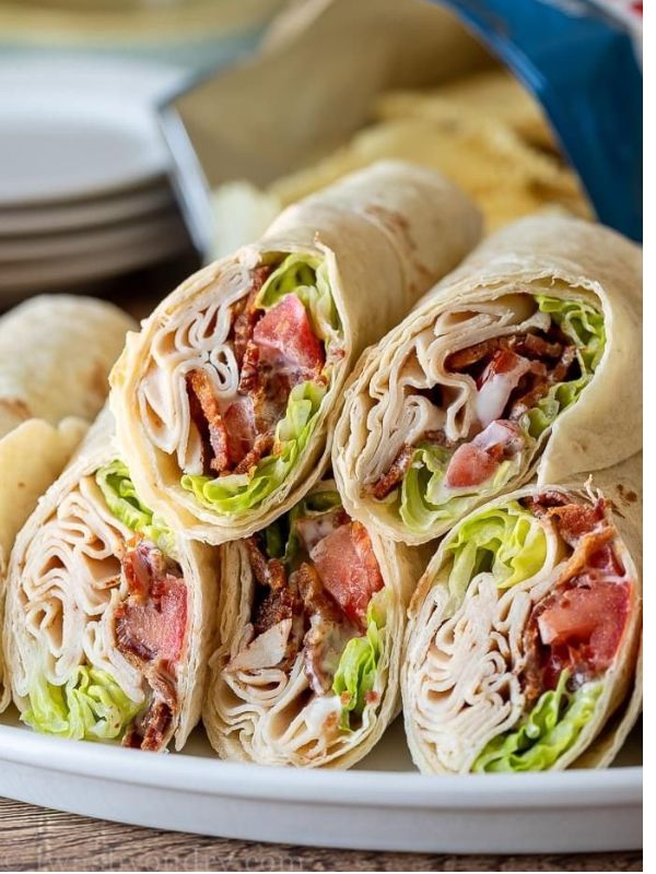 Wrap-Sandwiches-with-Deli-Meats-and-Cheese.
