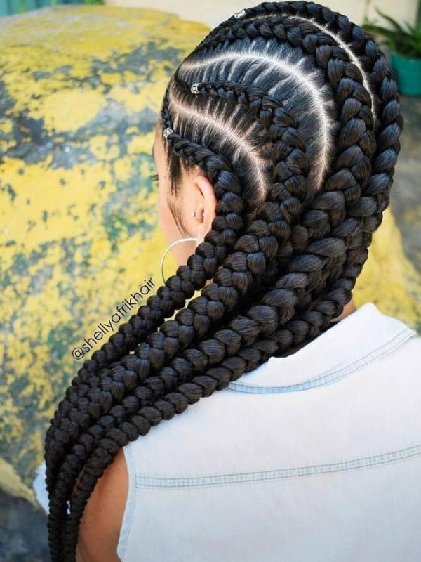 jumbo-cornrow-school-hairstyles