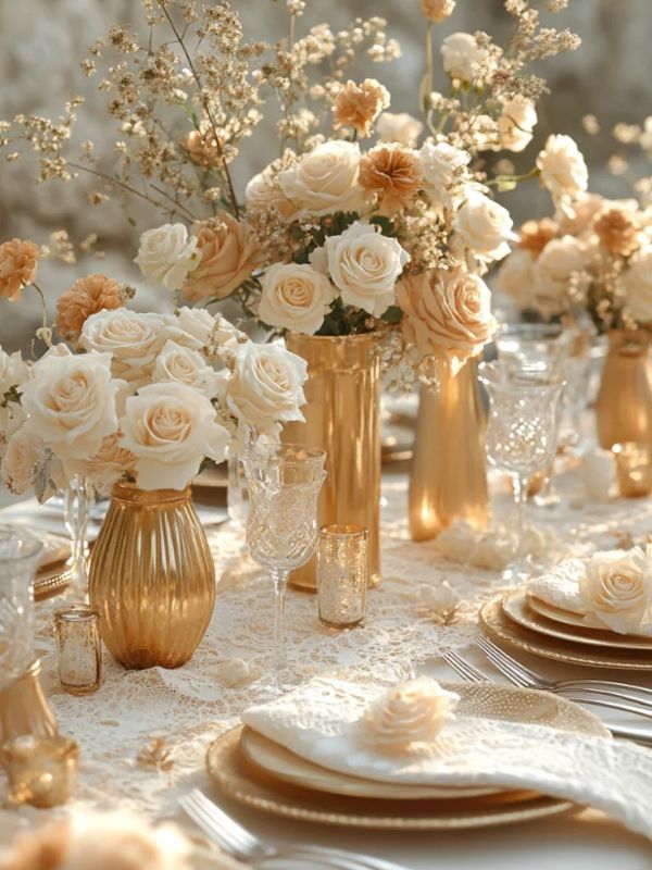 golg-accent-wedding-table-decor
