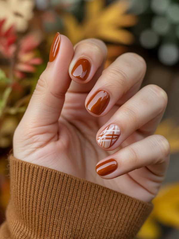 Short-natural-fall-nails