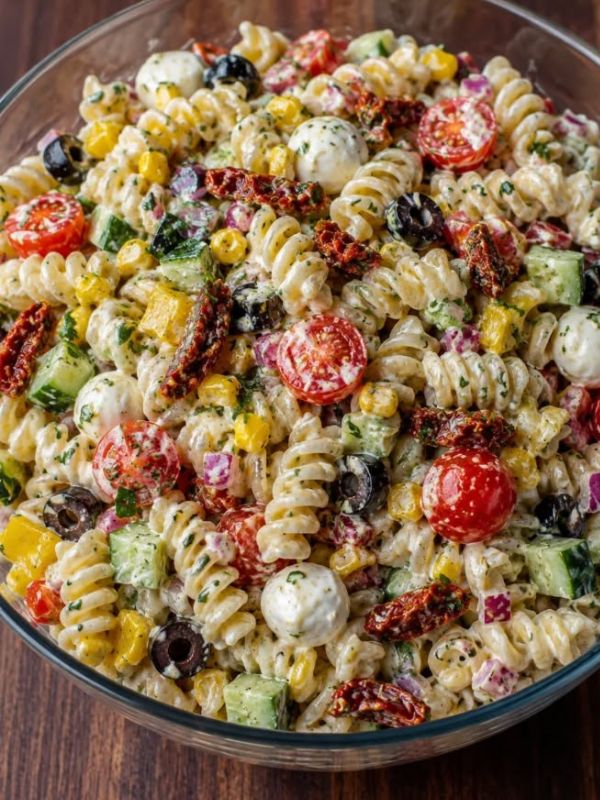 Pasta-salad-4th-of-July-party-food-ideas