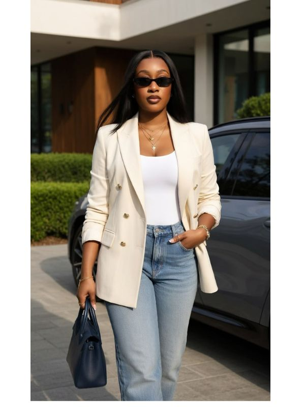 Beige-Blazer-with-Straight-Leg-jeans