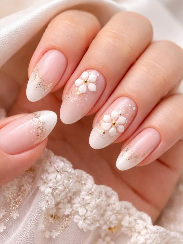 floral-wedding-nails-design
