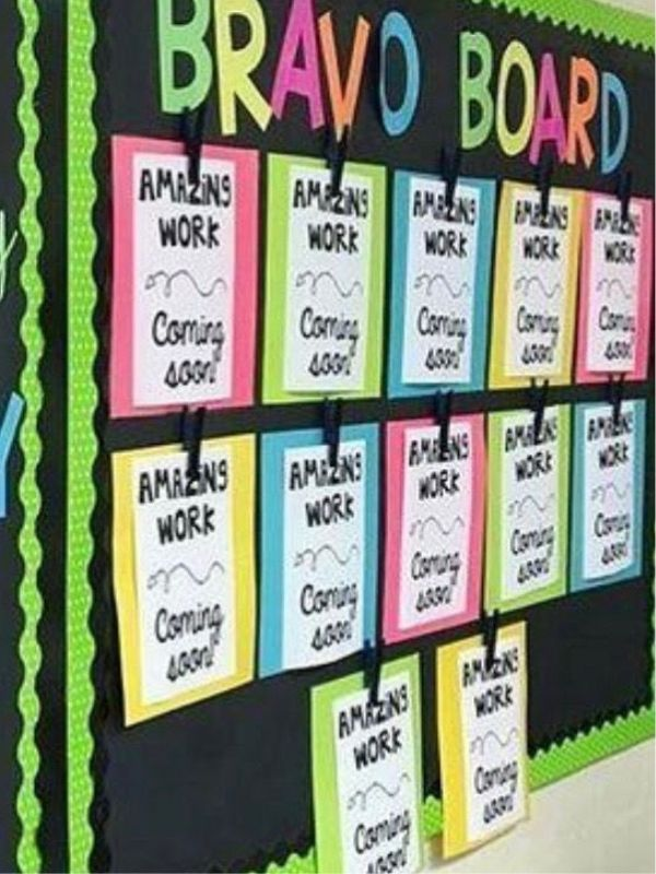 Student-Work-Display-Board