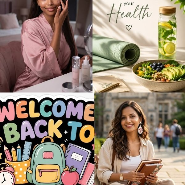 Back to School glow up checklist for teachers and students