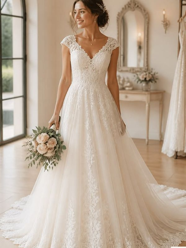 A-line-wedding-dress