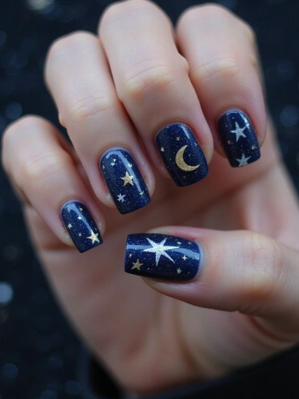 moon-and-stars-halloweeen-nails