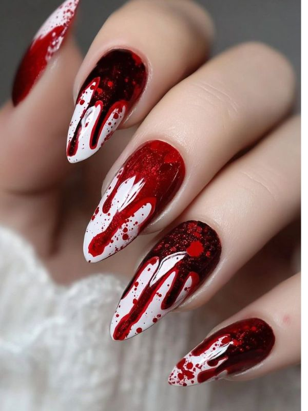 Blood-nails-Halloween 