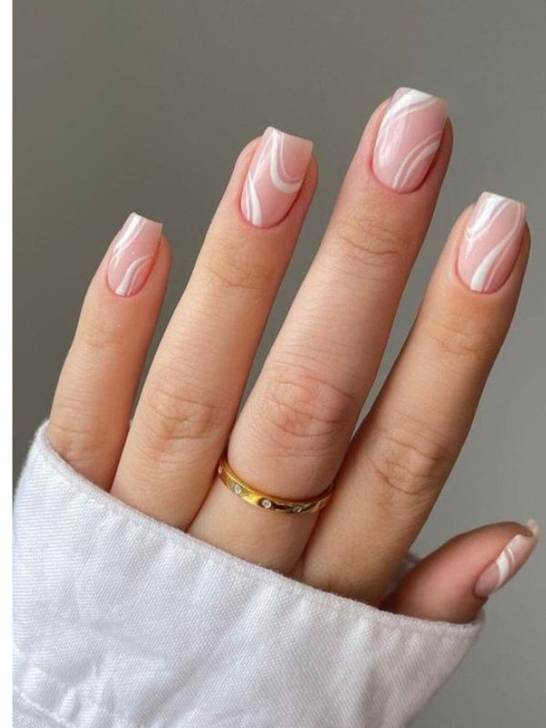 Short-wedding-nails