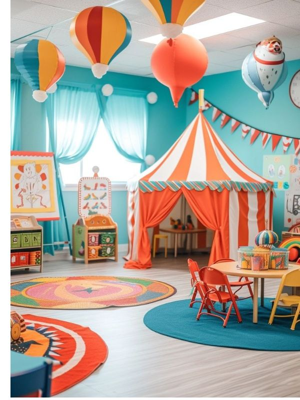 Circus-character-Classroom-theme