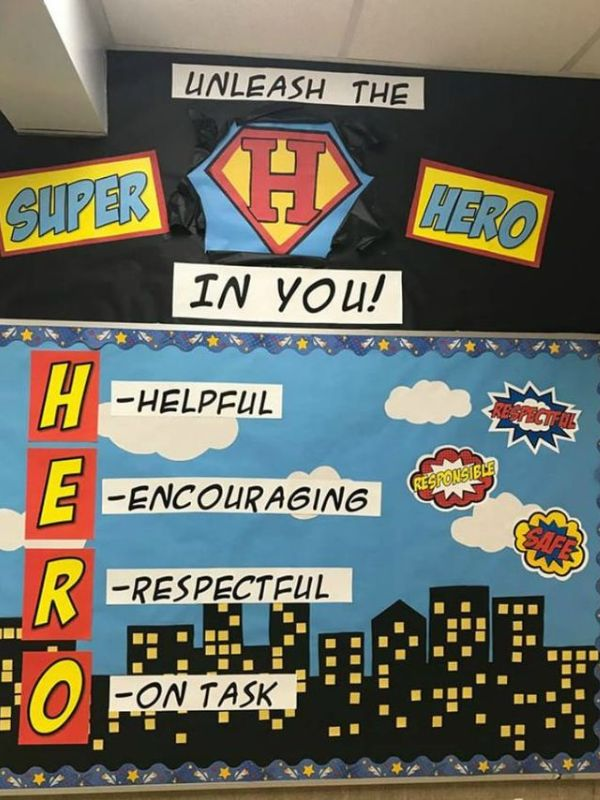 Super-hero-classroom-theme