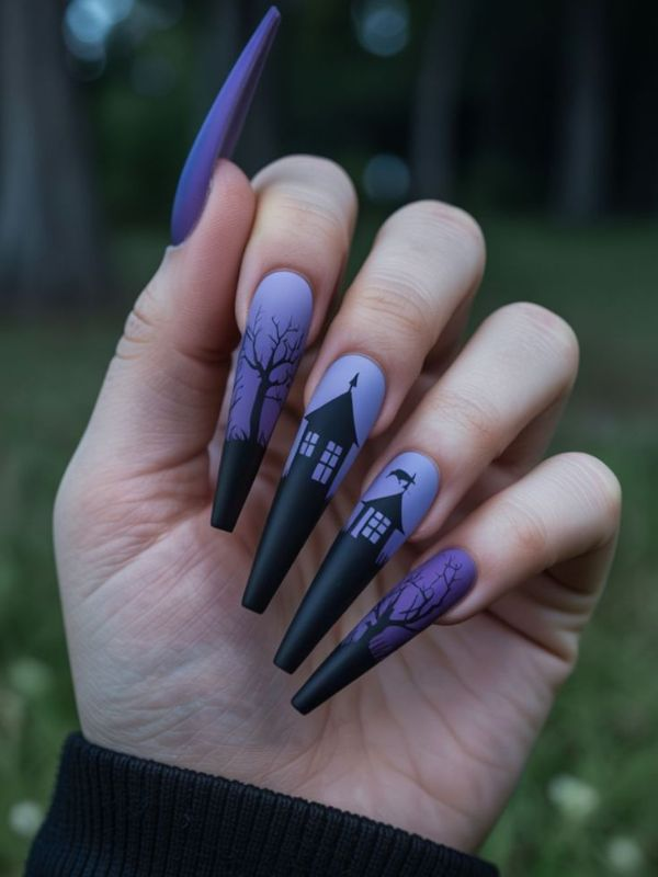 Extra-long-Halloweennails 