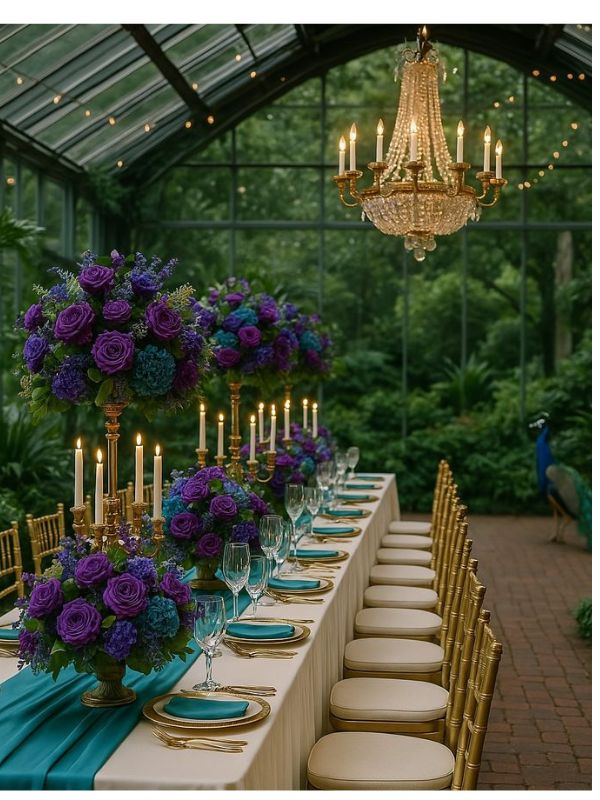 jewel-tone-theme-wedding