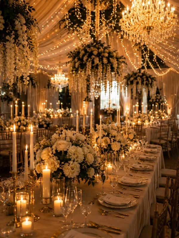 candle-lit-wedding-theme