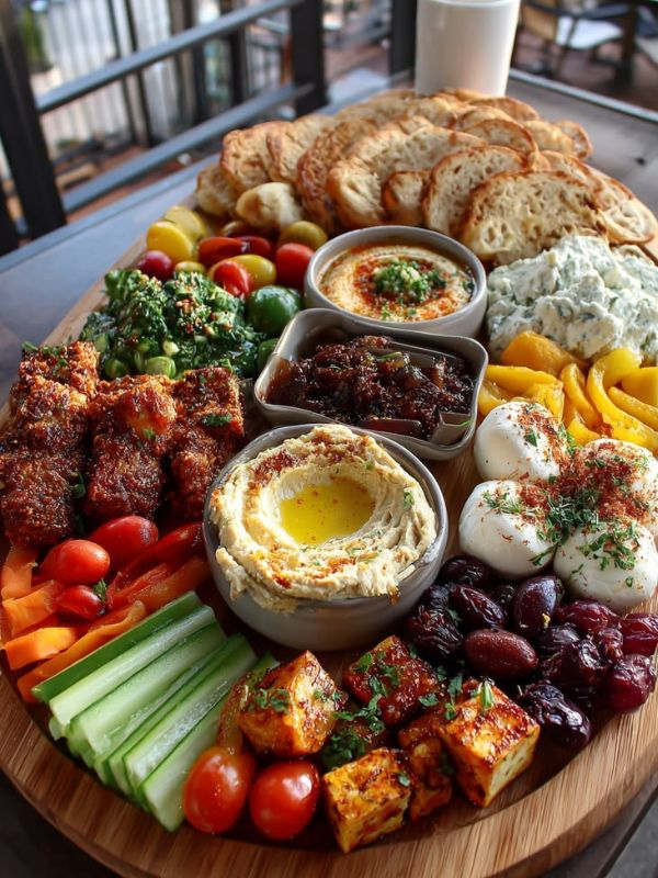 Mediterranean-Vegetable-Platter
