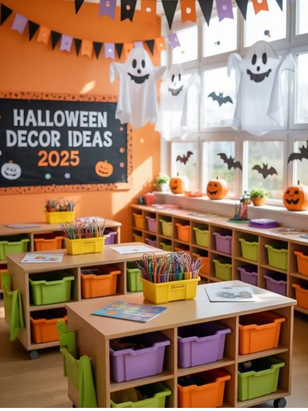 Classrom-decor-for-Halloween 