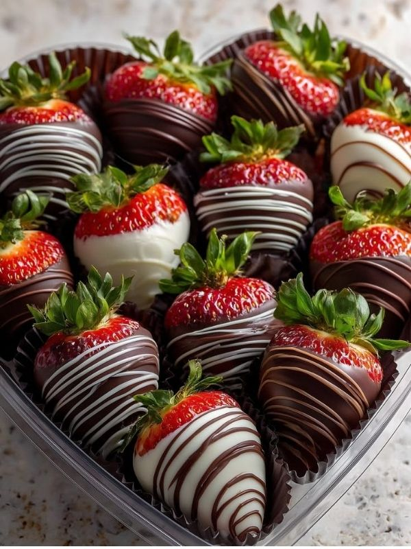 chocolate-covered strawberries
