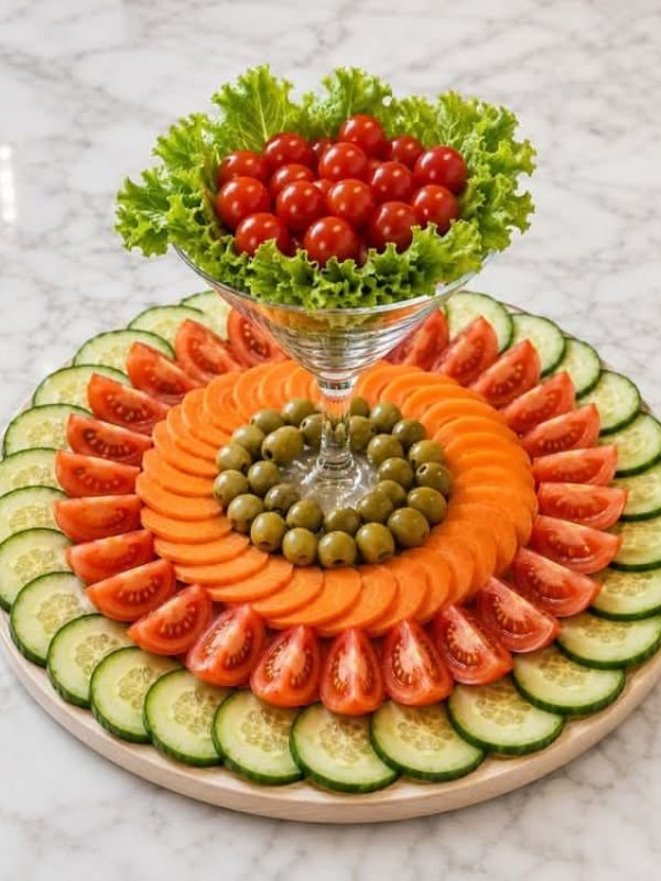 Elegant-vegetable-platter